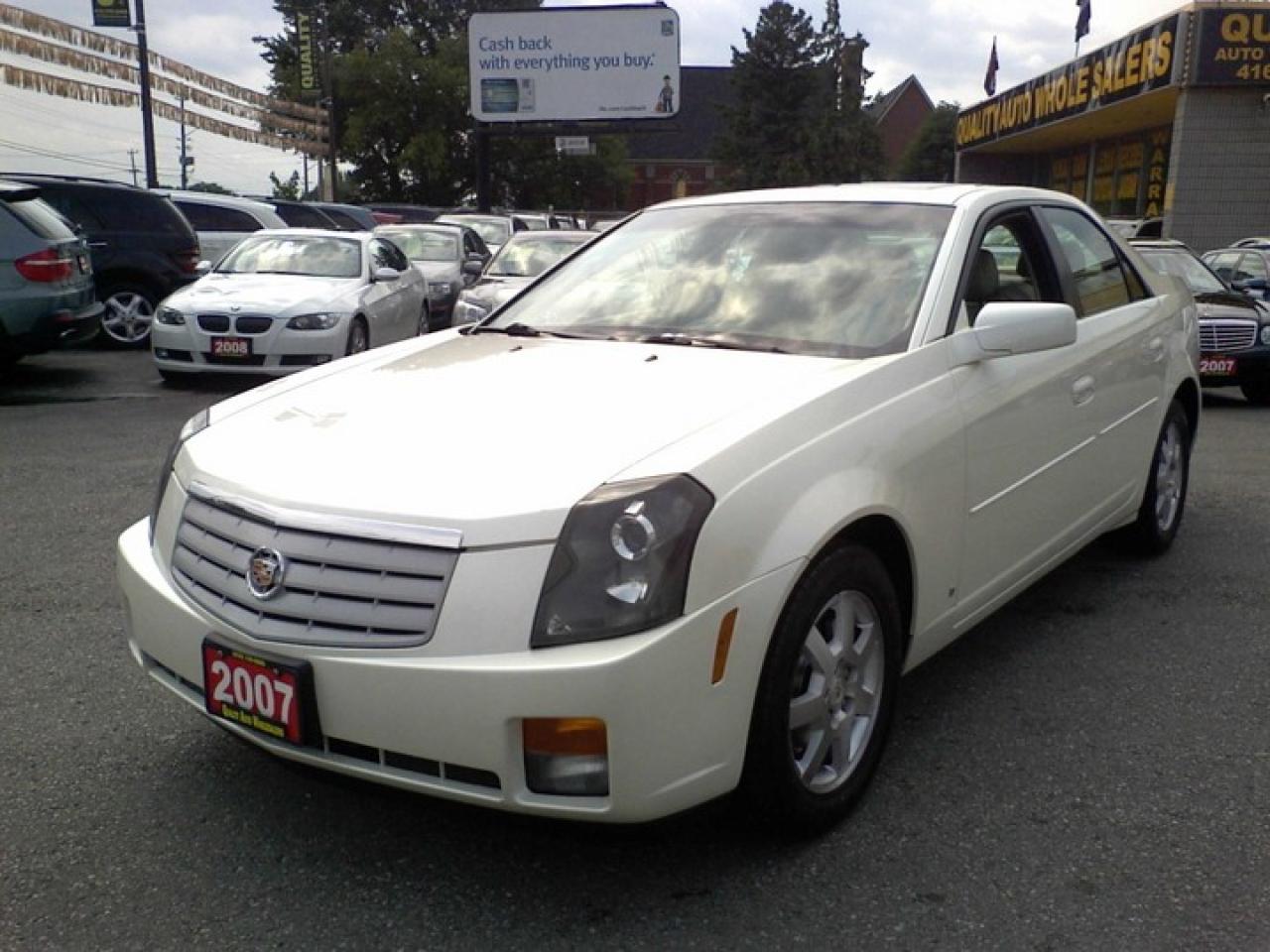 Used 2007 Cadillac CTS LEATHER SUNROOF ALLOYS for sale in Scarborough, ON