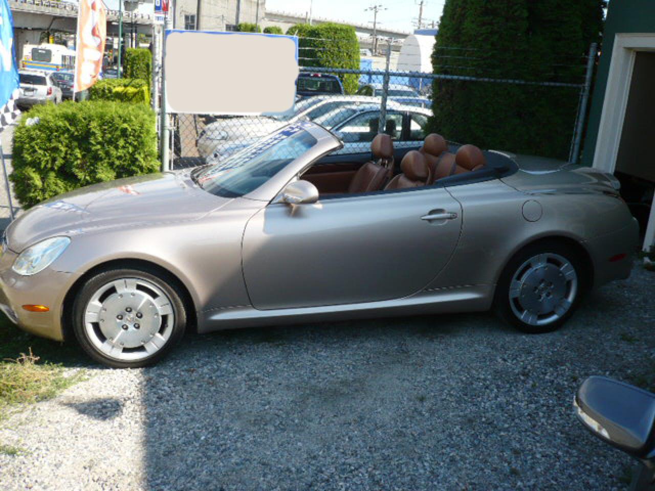 Used 2003 Lexus SC 430 Convertible for sale in Vancouver, BC