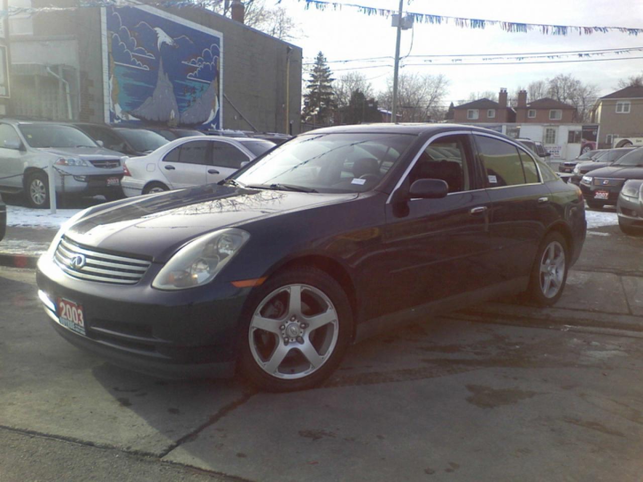 Used 2003 Infiniti G35 LOADED for sale in Scarborough, ON