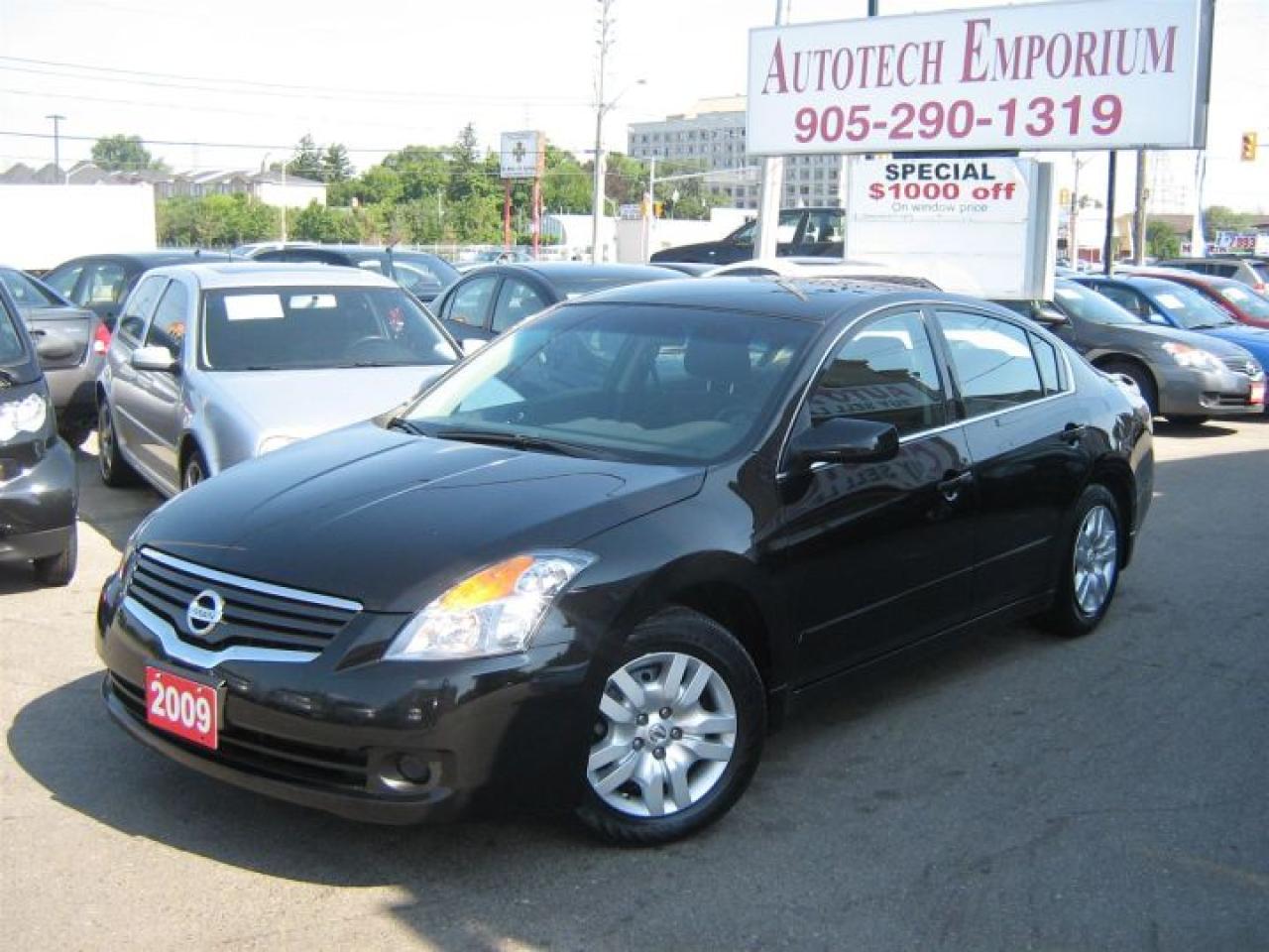 Used 2009 Nissan Altima 2.5S Black on Black ~A MUST SE for sale in Mississauga, ON