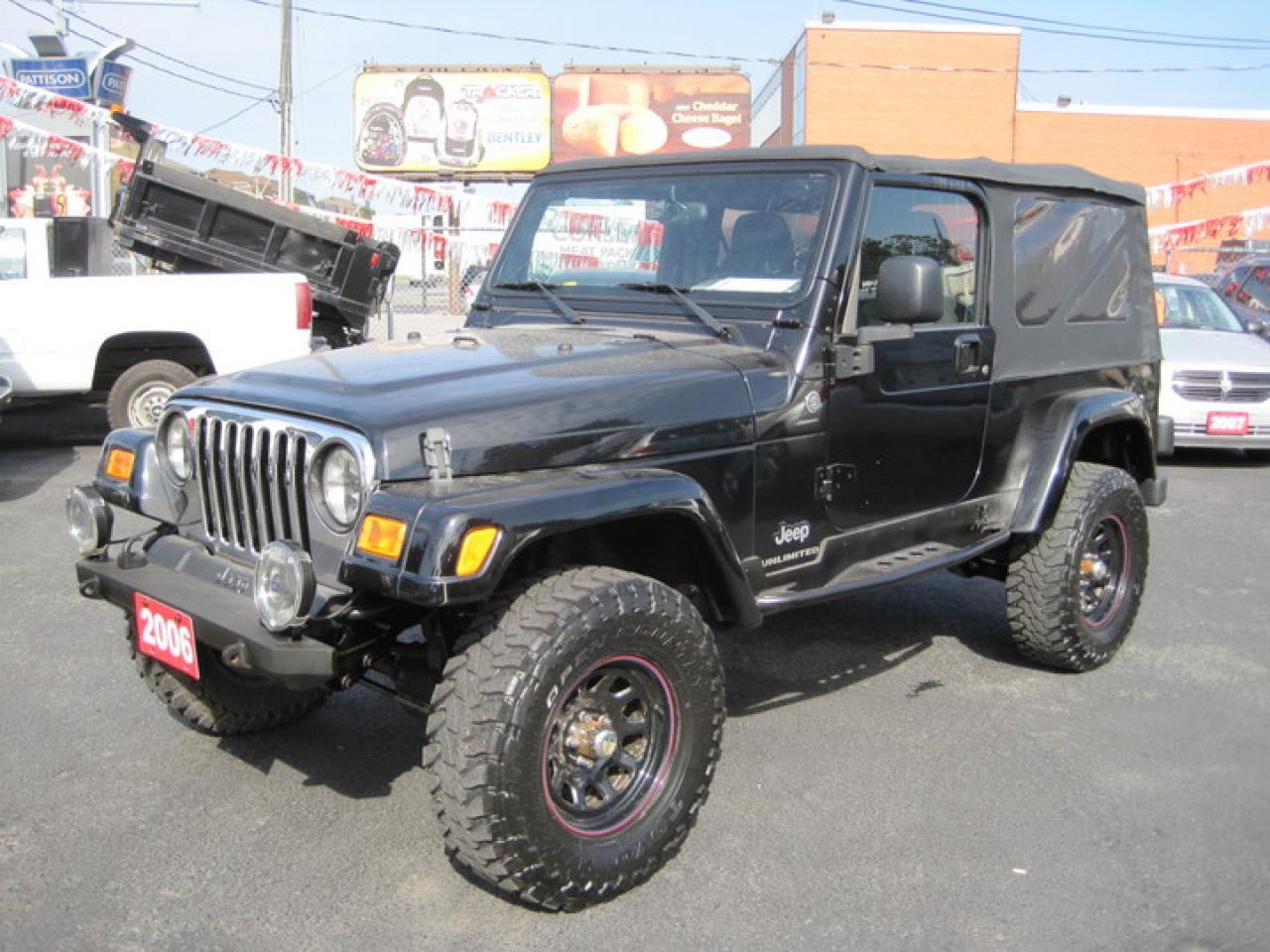 Used 2006 Jeep Wrangler Unlimited for sale in Toronto, ON