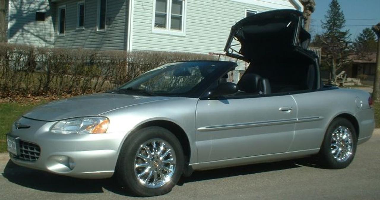 Used 2002 Chrysler Sebring Limited Convertible for sale in Brantford, ON