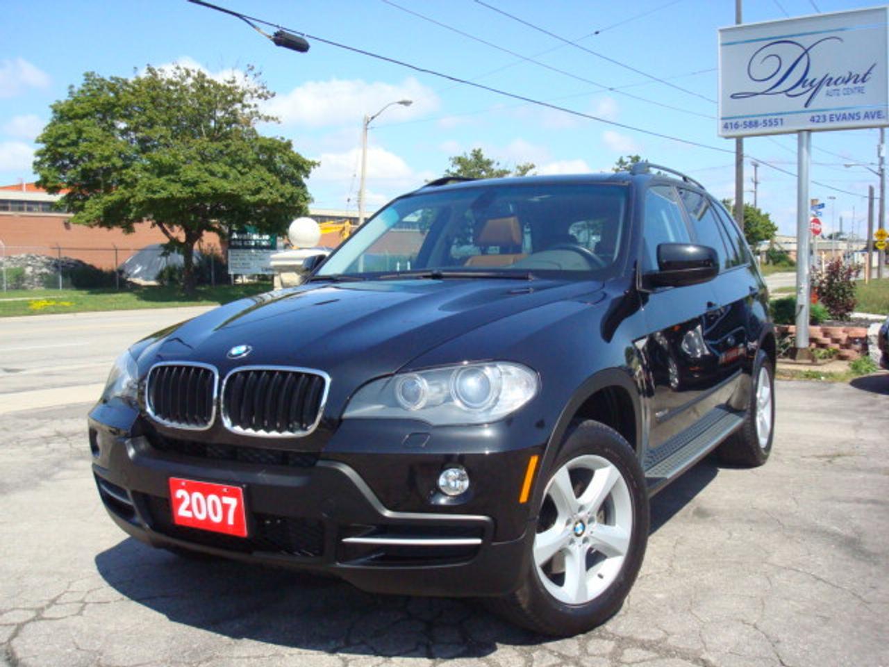 7 Passenger! Black on Saddle Brown leather, Automatic/AWD! 1 owner, dealer serviced. Only 61,000 KM! Equipped with every available Sport & Premium option including Panoramic Roof! Balance of BMW Warranty! Only $38,995 
CERT! Finance @ $5000 down, $312 Bi-weekly/72 months, taxes included. Please visit our Website at: www.dupontautocentre.ca