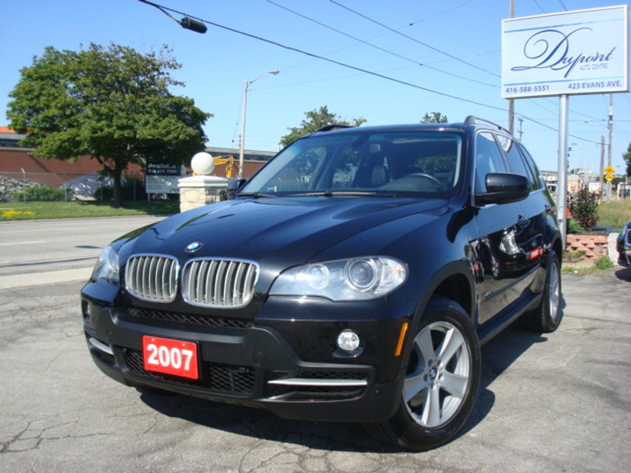 Flawless! Black on Black leather, Automatic/AWD! 7 Passenger, all original, dealer serviced. Only 62,000 KM! Equipped with every available Sport & Premium option including Headrest DVD & Panoramic Roof! Balance of BMW Warranty! Only $42,995 
CERT! Finance @ $5000 down, $348 Bi-weekly/72 months, taxes included. Please visit our Website at: www.dupontautocentre.ca