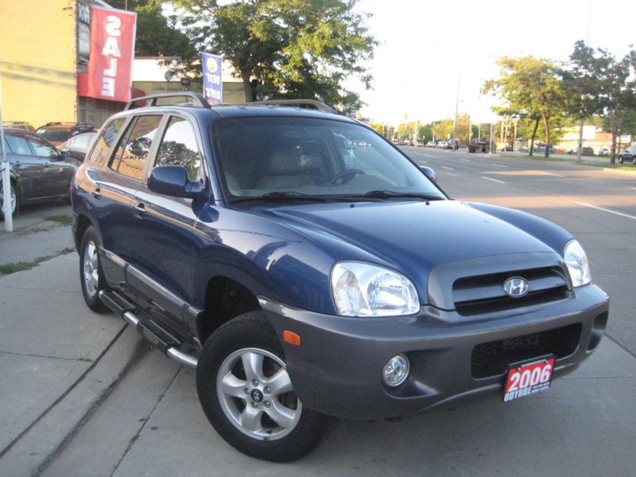 Used 2006 Hyundai Santa Fe GLS-LOADED-AWD-LEATHER-ROOF for sale in Scarborough, ON