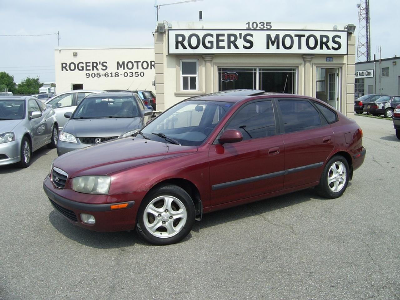 Used 2002 Hyundai Elantra GT - LEATHER - SUNROOF - HATCHBACK for sale in Oakville, ON