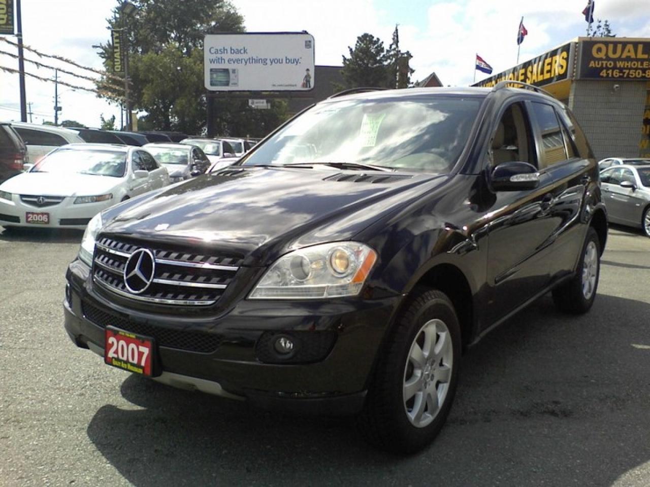 Used 2007 Mercedes-Benz ML-Class ML350 PREMIUM PKG FACT.NAVIGATION for sale in Scarborough, ON
