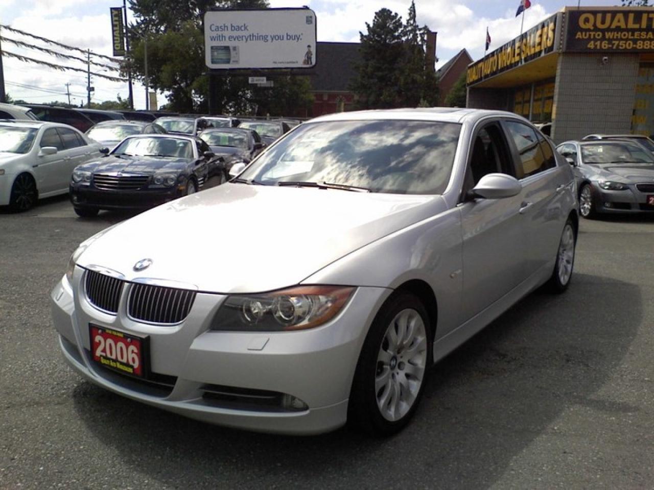 Used 2006 BMW 330xi EXECUTIVE PKG. LEATHER ROOF 17