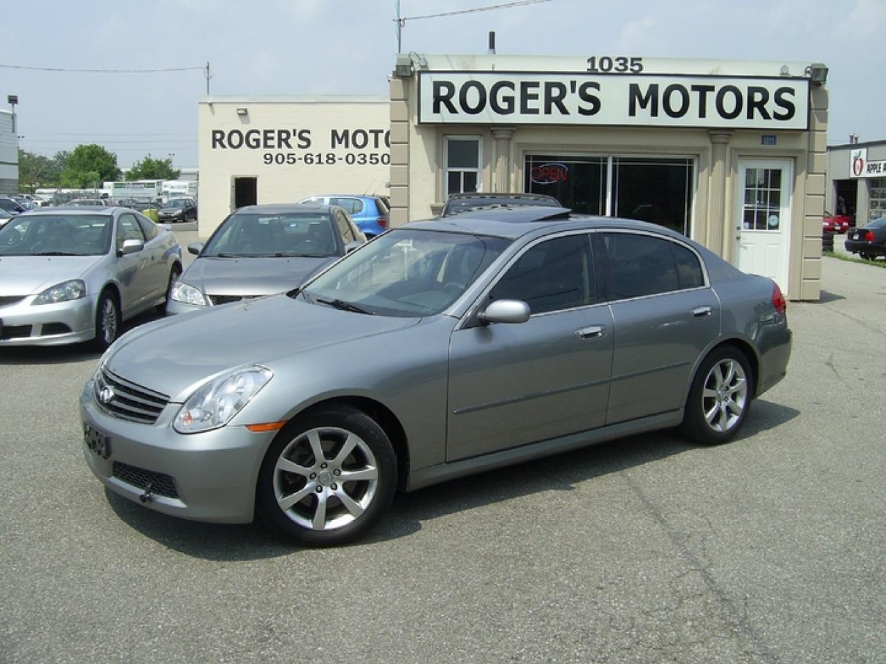 Used 2006 Infiniti G35 LEATHER - SUNROOF - NO ACCIDENTS - SEDAN for sale in Oakville, ON