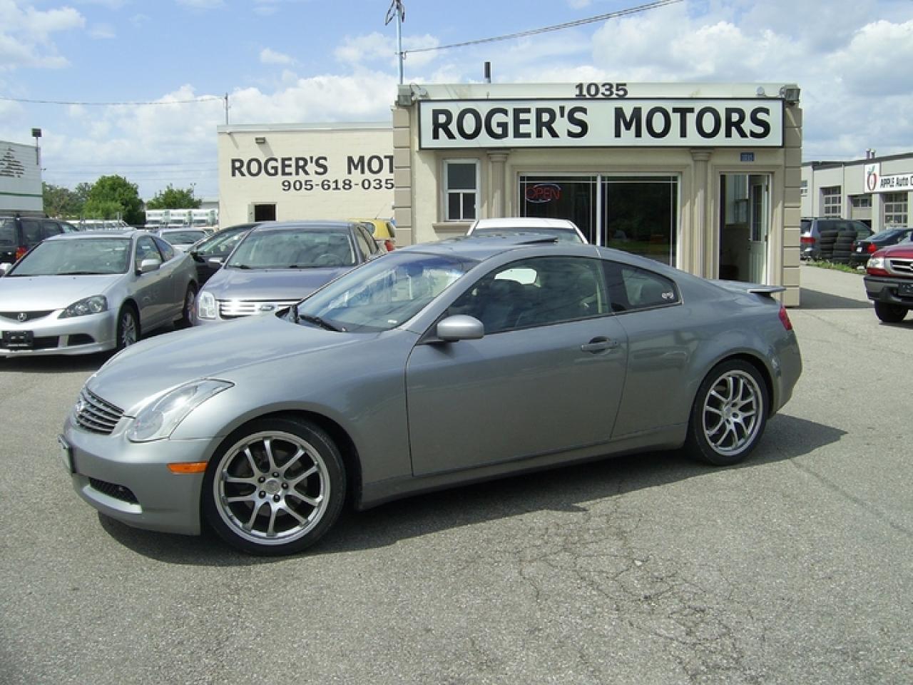 Used 2005 Infiniti G35 SPORT PKG - 6 SPEED - NO ACCIDENTS - Coupe for sale in Oakville, ON