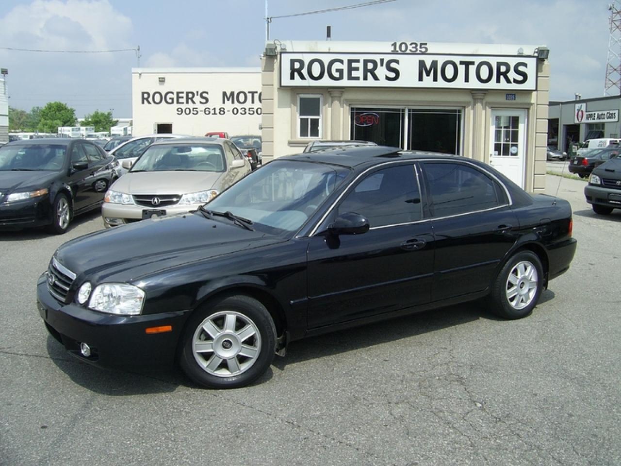 Used 2005 Kia Magentis LEATHER - SUNROOF - WARRANTY - Sedan for sale in Oakville, ON