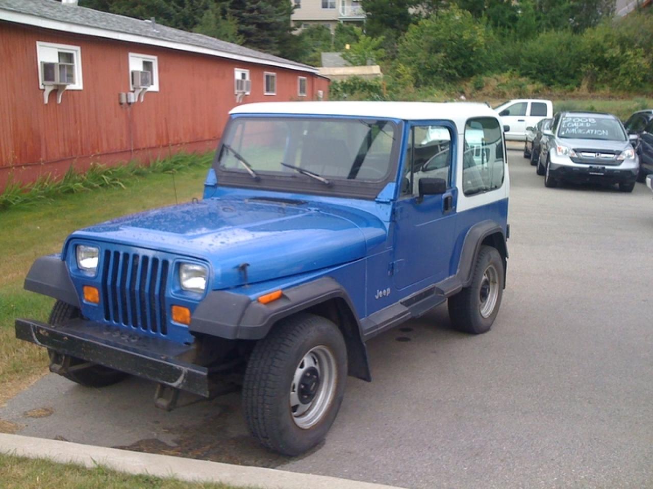 Used 1991 Jeep YJ  for sale in Castlegar, BC
