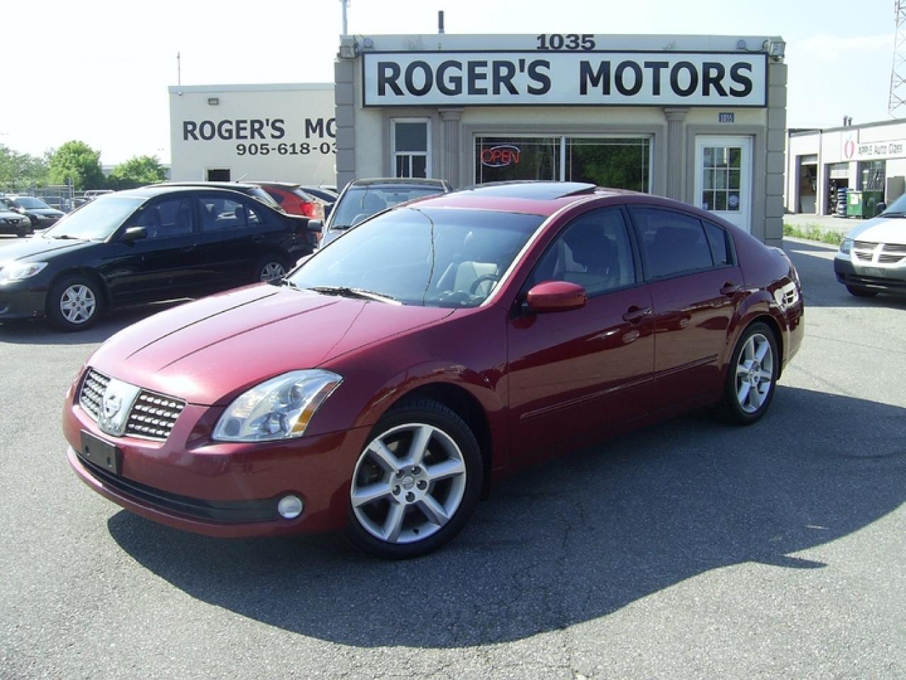 Used 2006 Nissan Maxima SE - LEATHER - SUNROOF - WARRANTY - Sedan for sale in Oakville, ON