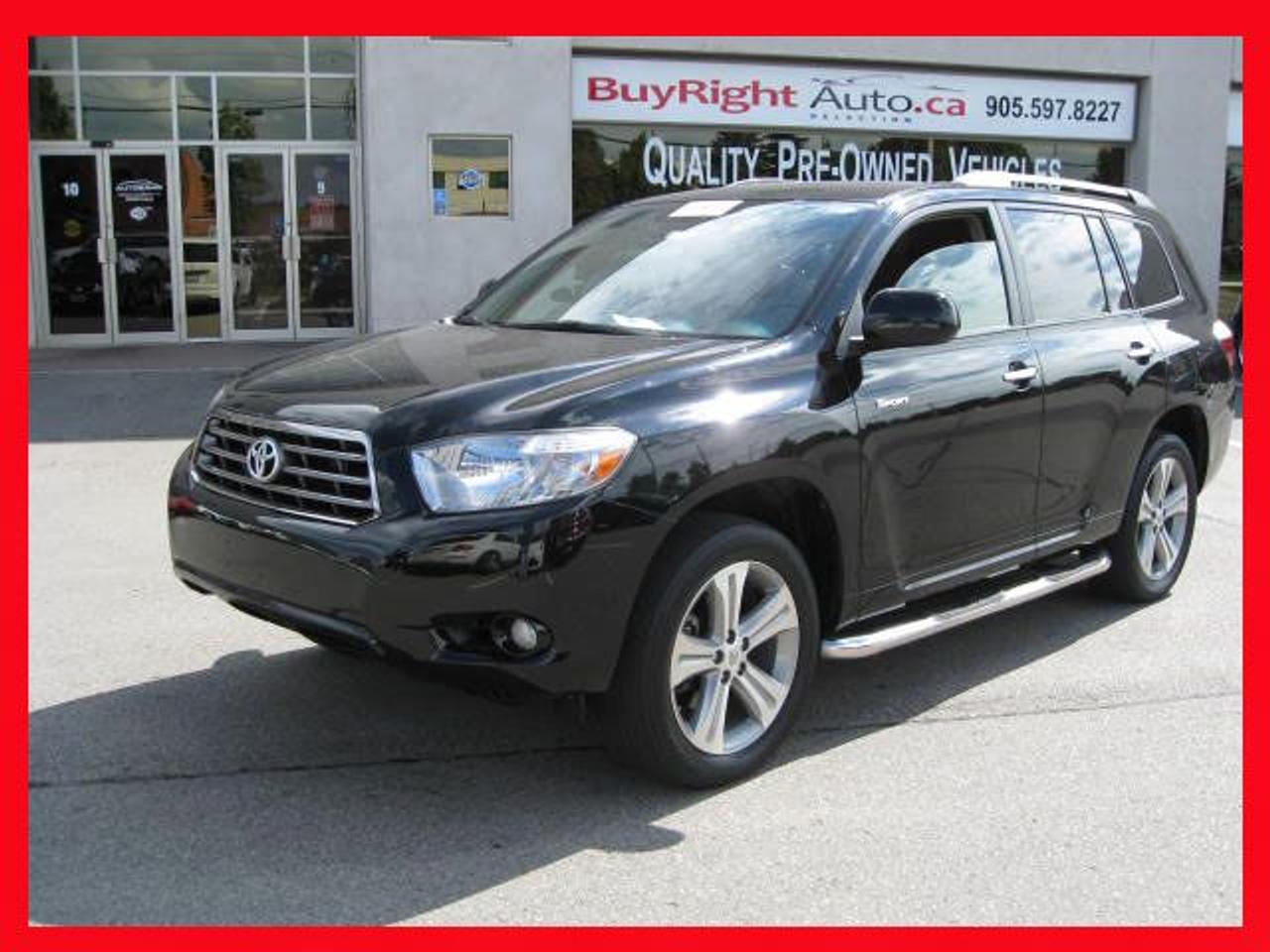 **BUYRIGHT WITH CONFIDENCE**NO HIDDEN FEES PRICE+TAXES+LIC**JUST IN ONE OWNER OFF LEASE FROM TOYOTA FINACIAL,SPORT PKG,SUNROOF RUNNING BOARDS,POER SEATS,INFORMATION CENTER,BLACK ON BEIGE,ACCIDENT FREE DEALER MAINTAINED A MUST SEE COME IN FOR A TEST DRIVE TODAY OR VISIT US AT WWW.BUYRIGHTAUTO.CA