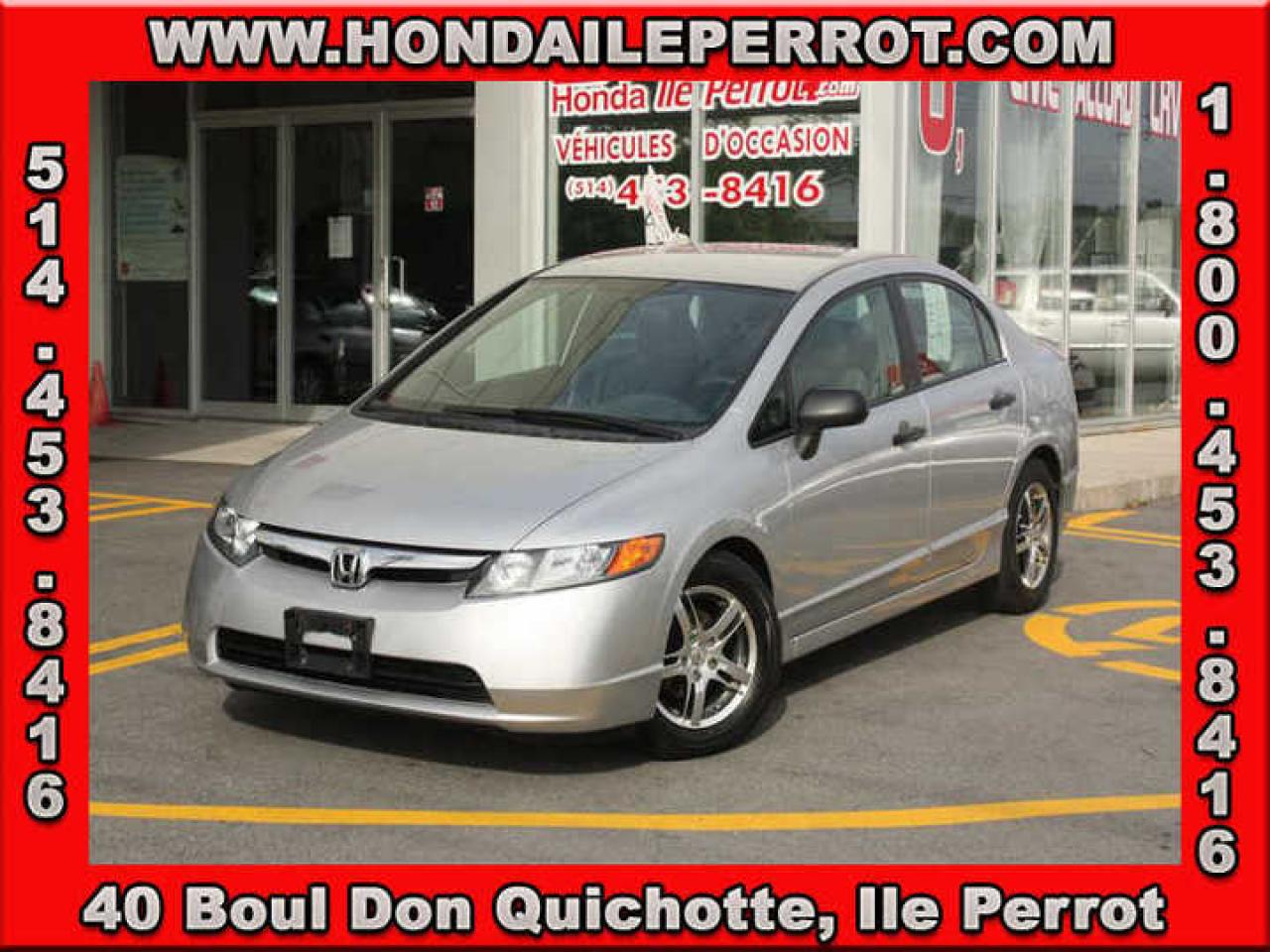 Used 2005 Honda Civic DX for sale in Ile Perrot, QC