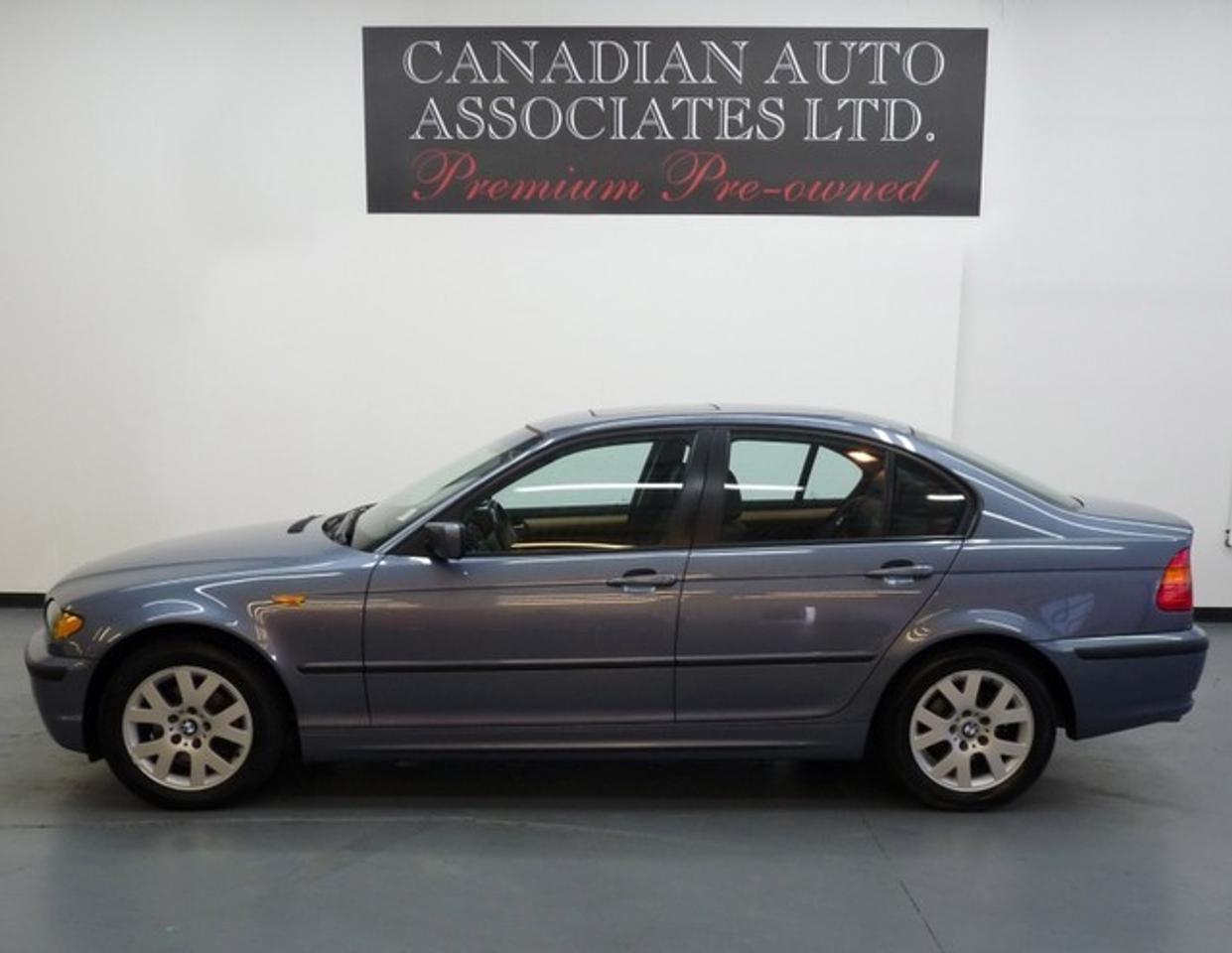 JUST TRADED IN & SPECTACULAR !!!  Equipped with an Automatic, Leather, Power Moonroof, Heated Seats, Alloys, Multi Function Steering Wheel, Brushed Aluminum Trim, DSC Dynamic Stability Control, Keyless Entry and more. This is a two owner car, sold and serviced by Ottos BMW in Ottawa. Premium Pre-Owned Certified. The balance of Manufacturers warranty applies. We offer flexible finance options with top trade allowances. Contact one of our sales professionals regarding this opportunity !!! Visit our website to view 20+ photos & FREE CARFAX with a buy back guarantee.  www.canadianautoassociates.com  No Hidden Fees: Advertised Price +HST +Lic.