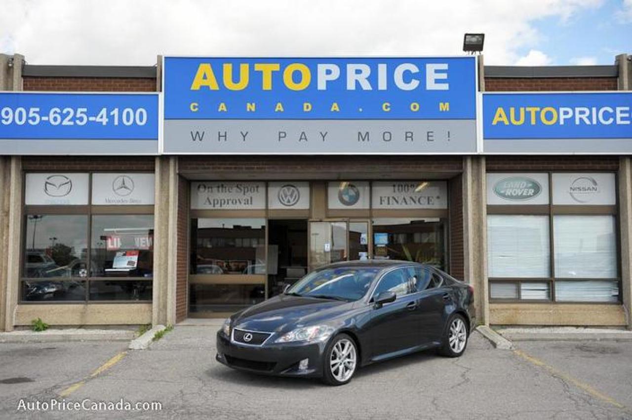 Used 2006 Lexus IS 250 SPORT/LEATHER/SUNROOF/TRACTION for sale in Mississauga, ON
