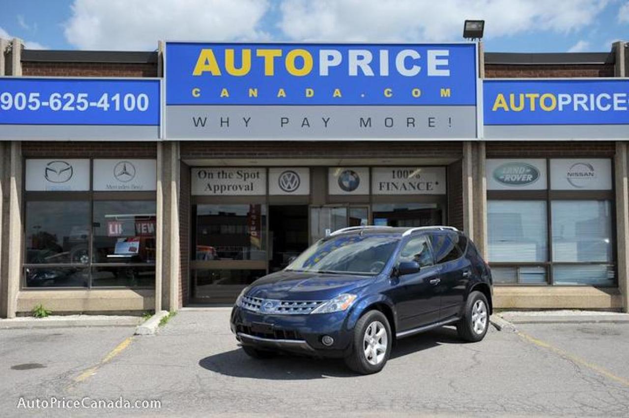Used 2006 Nissan Murano REAR CAM/LEATHER/SUNROOF/AWD for sale in Mississauga, ON