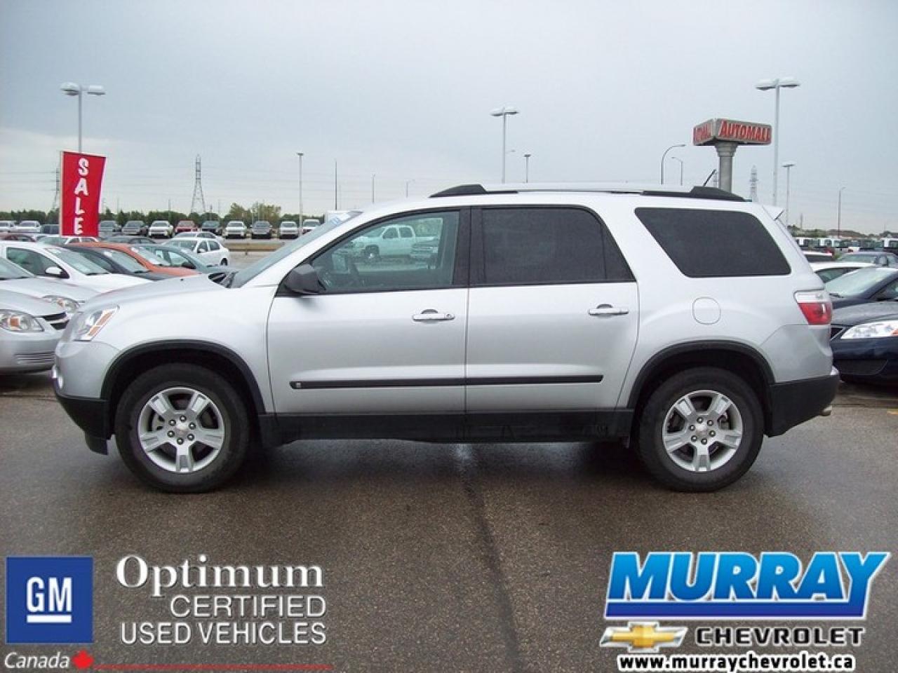 Used 2010 GMC Acadia SLE for sale in Winnipeg, MB