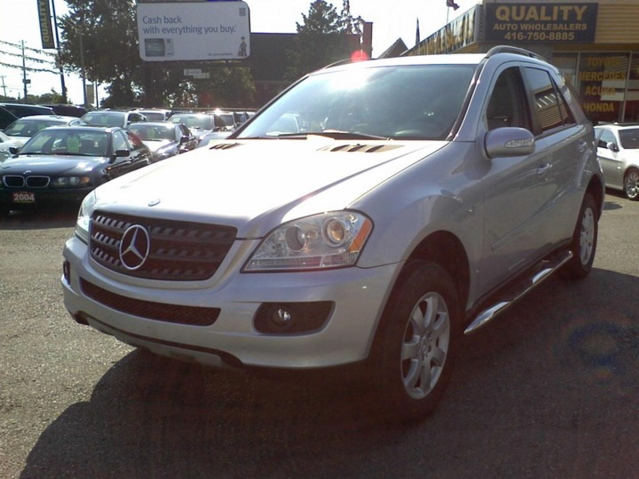 Used 2006 Mercedes-Benz ML-Class ML350 4MATIC LEATHER ROOF ALLOYS RUNNING BOARD for sale in Scarborough, ON