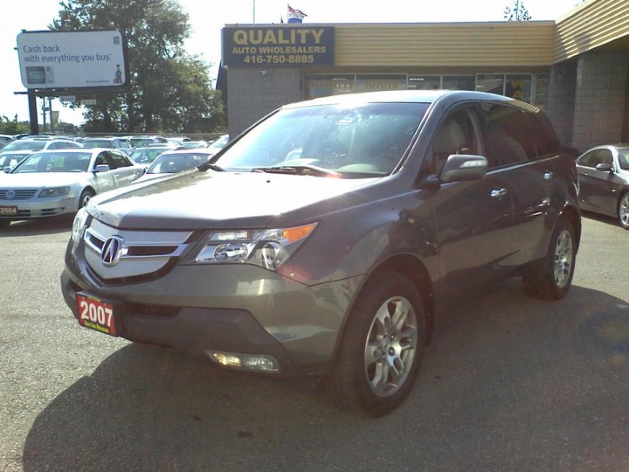 Used 2007 Acura MDX TECH PKG SH-AWD FACT.NAVIGATION REAR CAM for sale in Scarborough, ON