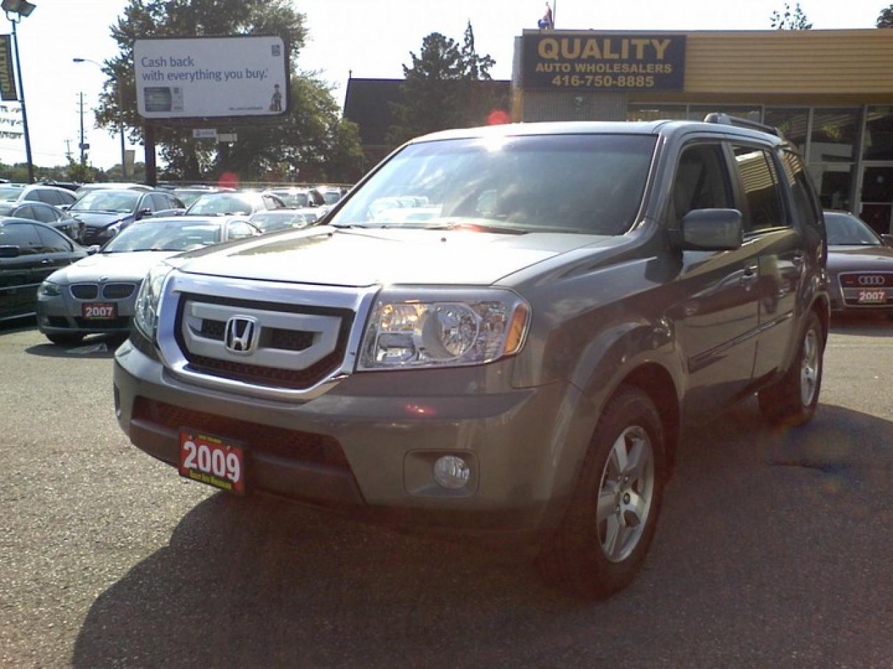 Used 2009 Honda Pilot EX-L REARCAM LEATHER ROOF ALLOYS for sale in Scarborough, ON