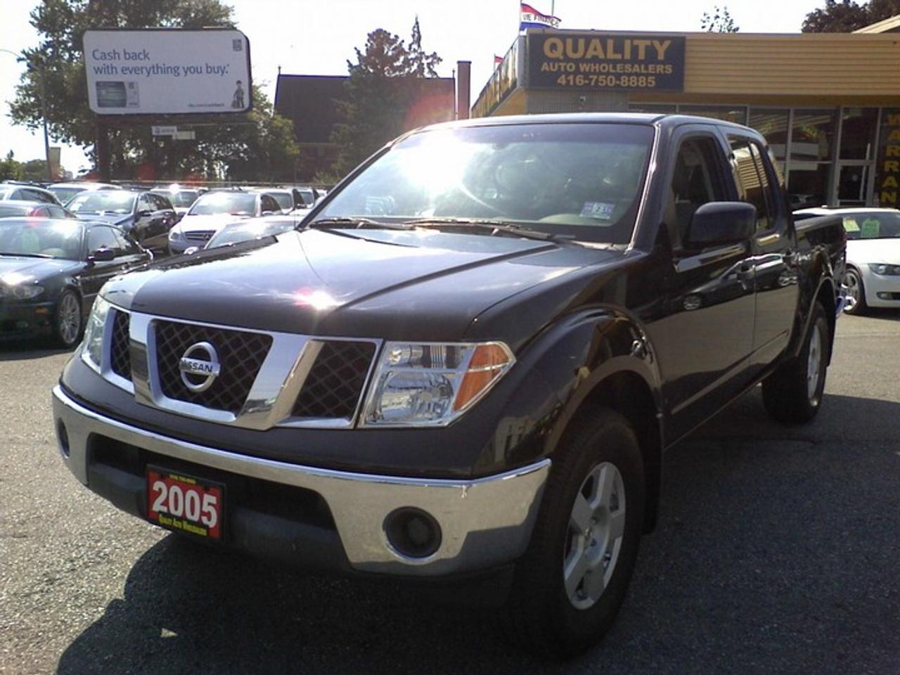 NO EXTRA FEES! FREE GPS OR DUAL DVD ON THE HEADRESTS! FREE ONE YEAR-UNLIMITED KILOMETERS POWER TRAIN WARRANTY! 141k!, Black on Grey Interior, Crew Cab, Alloy Wheels, CD, Auto, A/C, Fully Loaded! All vehicles offered for sale are Retail.Taxes are not included. <br /><br />Free GPS or Head rest DVD with finance deals only(O.A.C).Installation charges Extra. <br />Free GPS/DVD is valid only for Finance Deals based on Full Asking Price.