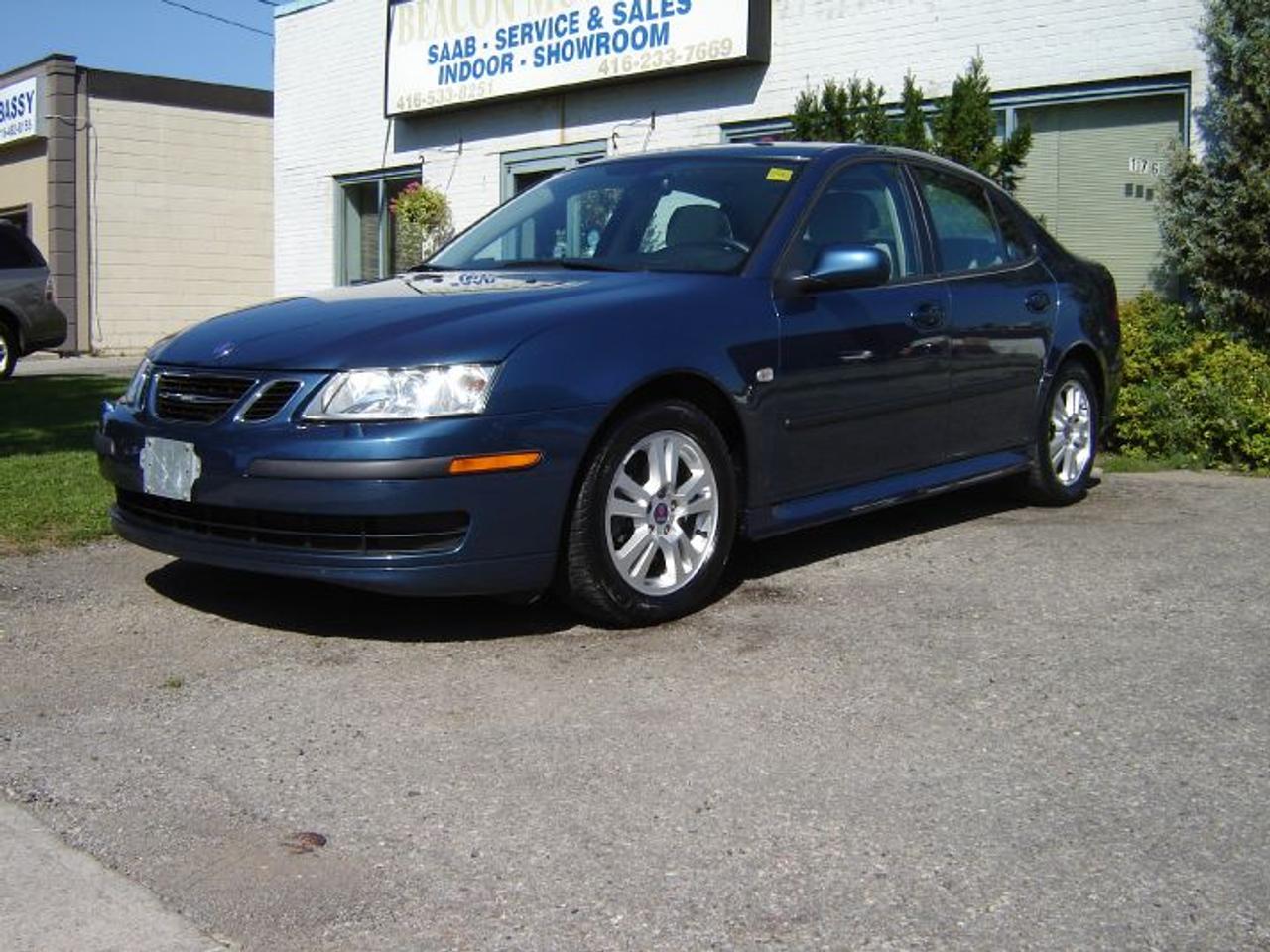 LOCAL ONTARIO CAR!!! THIS ONE OWNER COLLISION FREE 2007 9.3 IS JUST IN AND IN EXCELLENT CONDITION WITH ONLY 53,640KMS!!! BALANCE OF FACTORY WARRANTY! WELL EQUIPPED W/6-SPEED MANUAL TRANSMISSION, POWER SEAT, HEAT LEATHER INTERIOR, DUAL ZONE CLIMATE CONTROL, POWER SUNROOF, 210HP TURBO ENGINE AND MUCH MUCH MORE!!! SOLD COMPLETE W/TWO KEY, OWNERS MANUAL SAFETY CERT., E-TEST AND CARPROOF REPORT!!! (ALL PRICE PLUS HST + LICENSE)
