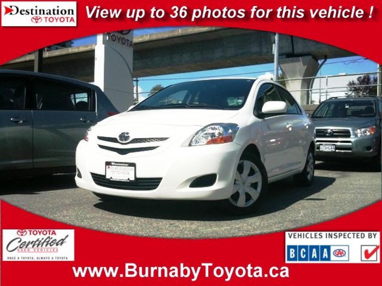 Used 2007 Toyota Yaris Sedan - Convenience - 3.9% finance available! for sale in Burnaby, BC