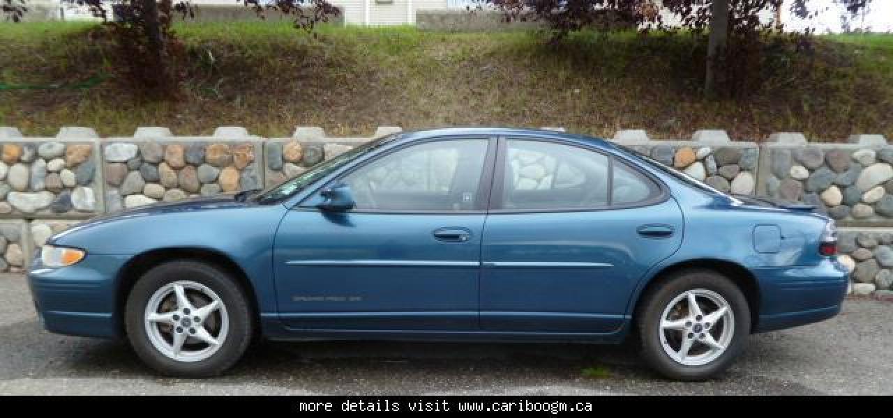 Used 2003 Pontiac Grand Prix SE1 for sale in Williams Lake, BC