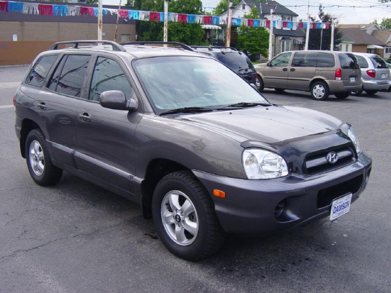 Used 2005 Hyundai Santa Fe GL 75,000 KMS $9995 CARPROOF ACCIDENT FREE for sale in Hamilton, ON