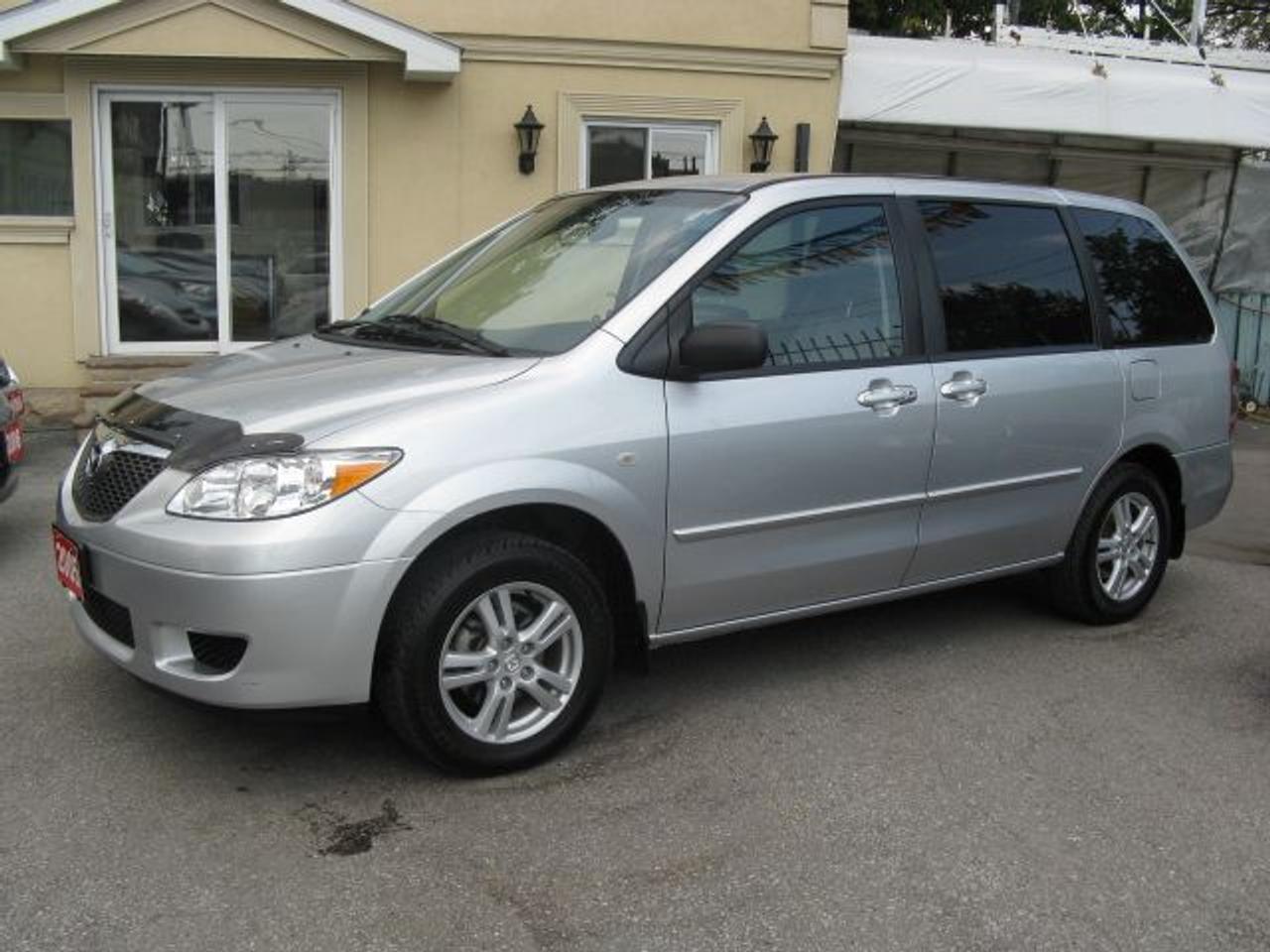 Carproof Clean, 1 owner from Mazda Canada, Automatic, 3.0L 6cyl., air cond., ABS, dual air bags, tilt, cruise, AM/FM CD. Fully loaded, non-smoker and alum rims. Only 47,000 kms. $11,995 $500 down $285/mth tax-included. Mint cond. Sale priced. Silver ext on grey interior. Call today. Price does not include certification or e-test. (cert & e-test are available for $495 extra)