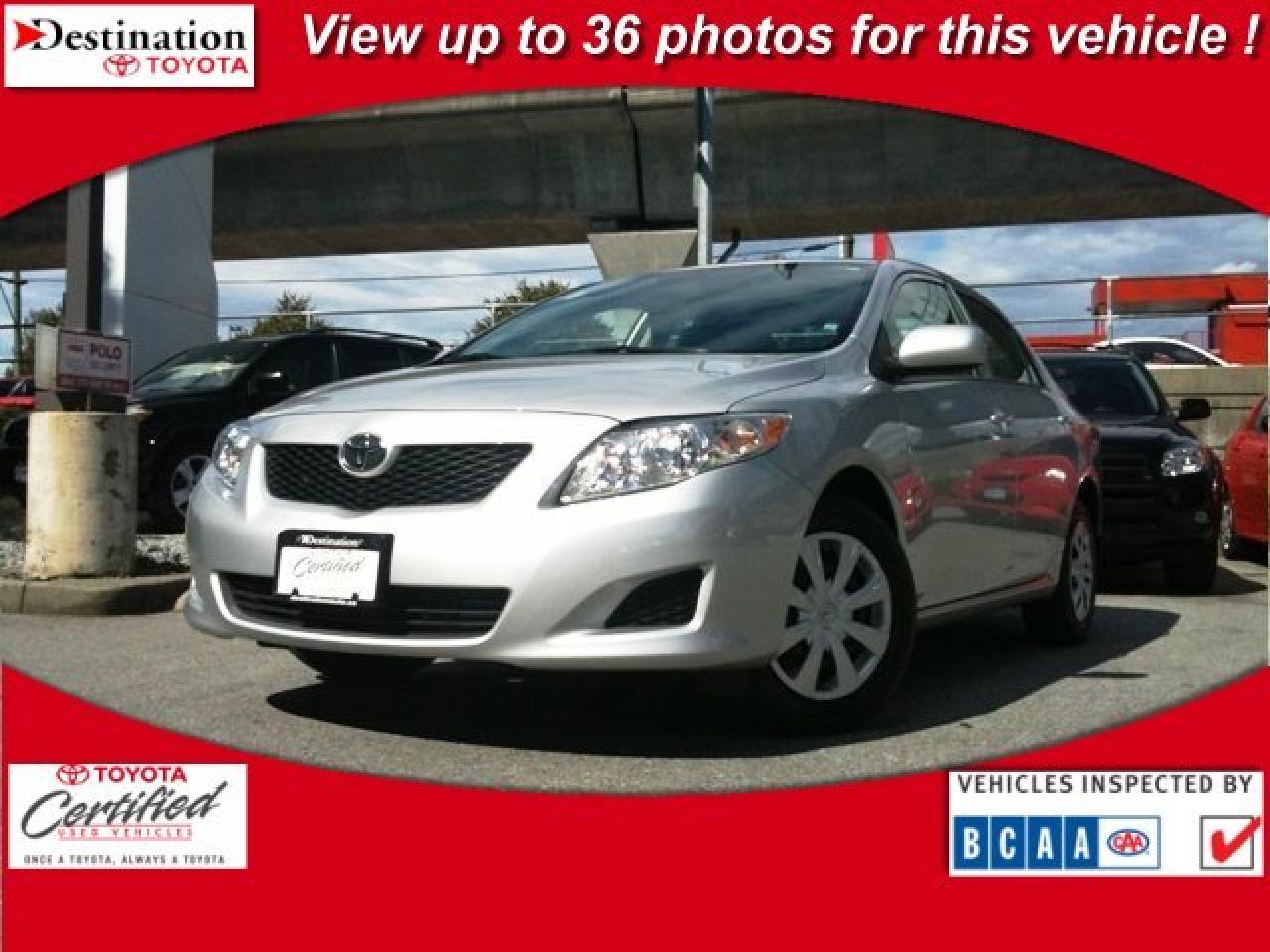 Used 2009 Toyota Corolla CE - 3.9% finance available! for sale in Burnaby, BC