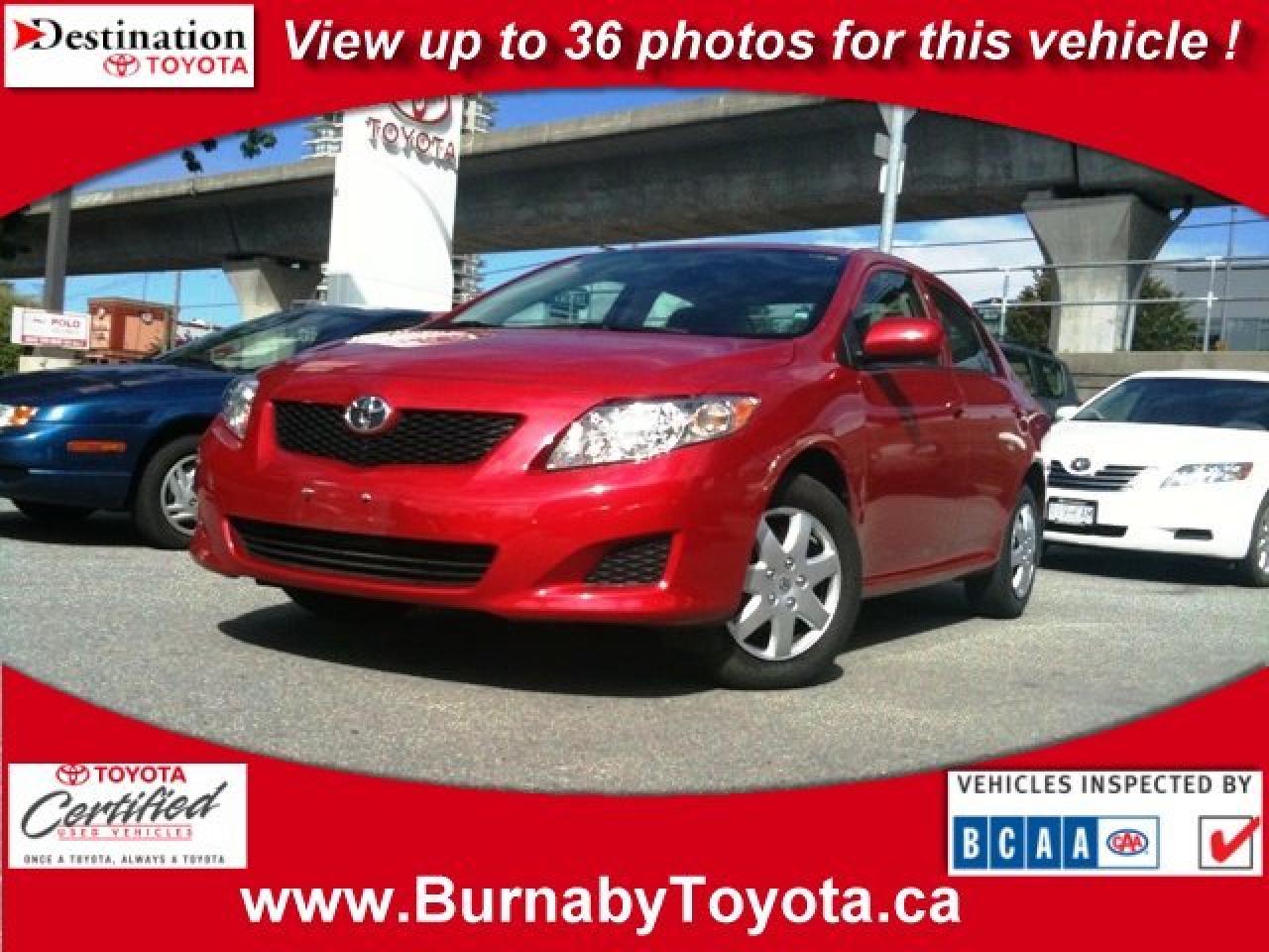 Used 2009 Toyota Corolla CE - 3.9% finance available! for sale in Burnaby, BC