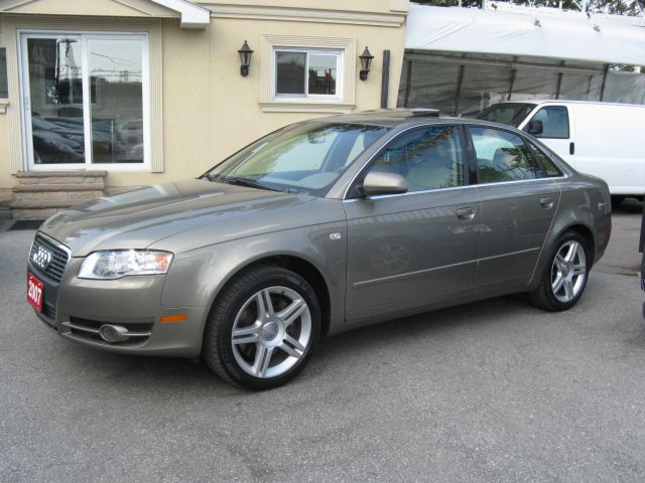 Used 2007 Audi A4 2.0T QUATTRO PREMIUM for sale in Toronto, ON
