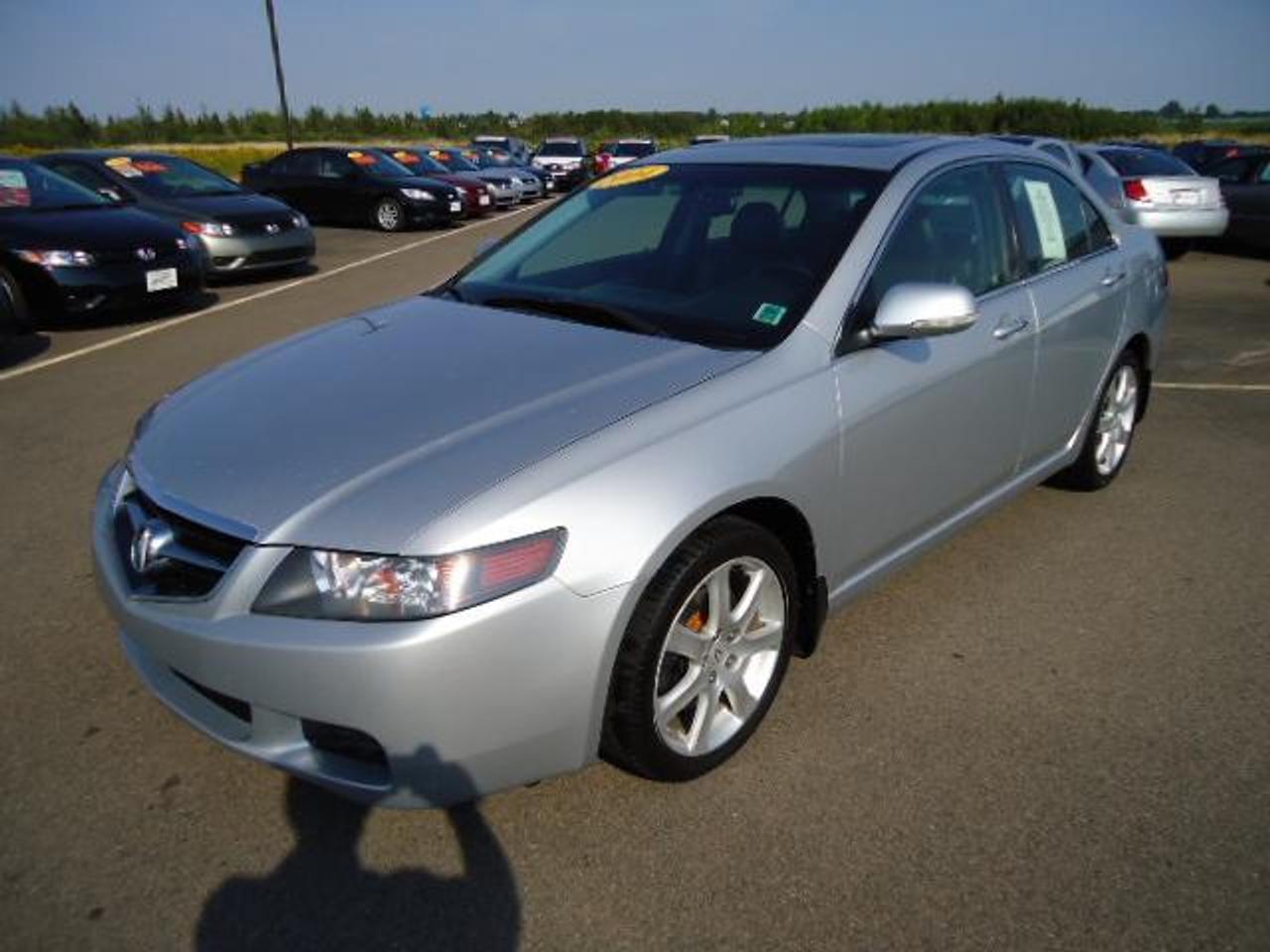 2004 ACURA TSX AUTOMATIC  Fully Loaded.  Great shape inside and out.  Local  trade in, dealer serviced.  Financing Available  Centennial Hondas Valued Pricing: $9950  WWW.CENTENNIALHONDA.COM WWW.FACEBOOK.COM/CENTENNIALHONDA  Come visit us at Centennial Honda, located at  610 South Drive in Summerside.  We are only  45 Minutes from Charlottetown! Call us toll-free at 1 877 339-6030