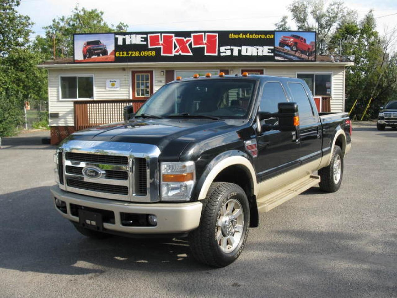 Used 2008 Ford F-250 KING RANCH LEATHER LOADED MOOROOF 4X4 DIESEL for sale in Ottawa, ON