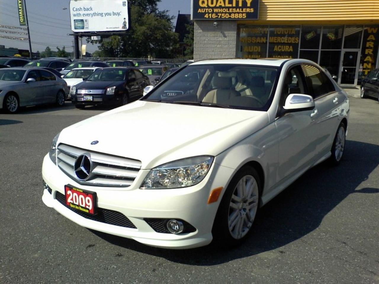 Used 2009 Mercedes-Benz C-Class C300 4MATIC LEATHER SUNROOF ALLOYS for sale in Scarborough, ON