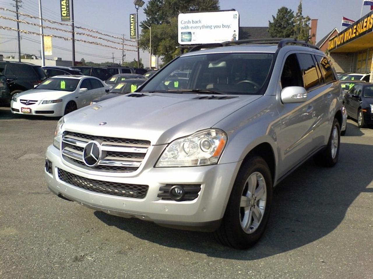 FREE 1-YEAR UNLIMITED KILOMETER POWER-TRAIN WARRANTY!! 83k!, Silver on Black Leather Interior, Air Suspension, 2-Sunroofs, 18\Alloys, CD, Auto, Cl. Control, Fully Loaded! DVD, 7Passenger, All vehicles offered for sale are Retail.Taxes are not included. <br />Free GPS or Head rest DVD with finance deals only(O.A.C).Installation charges Extra.Free GPS/DVD is valid only for Finance Deals based on Full Asking Price.