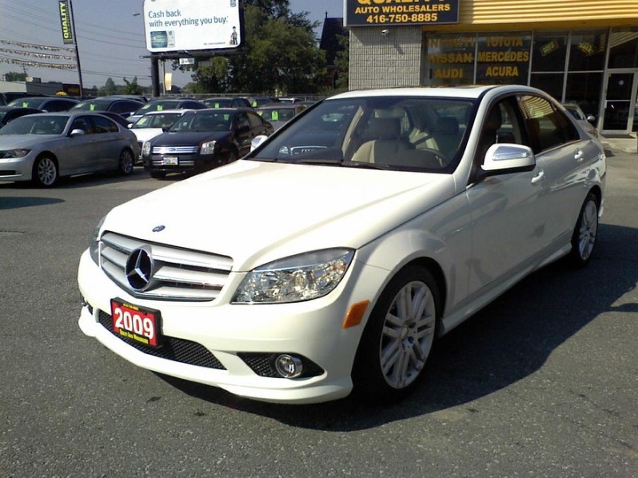 Used 2009 Mercedes-Benz C300 4Matic LEATHER SUNROOF 17