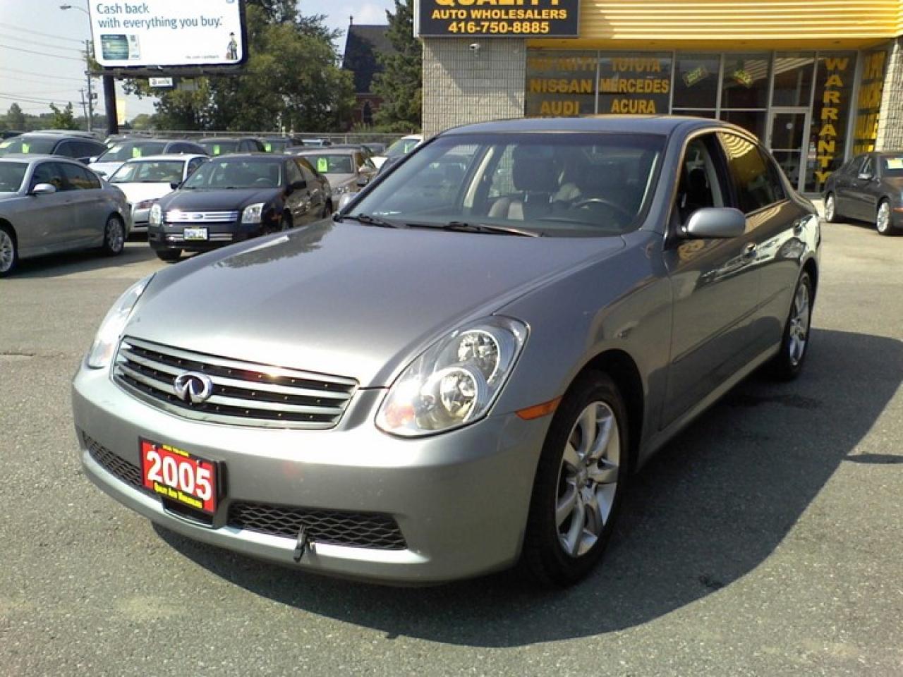 Used 2005 Infiniti G35X LEATHER SUNROOF 17