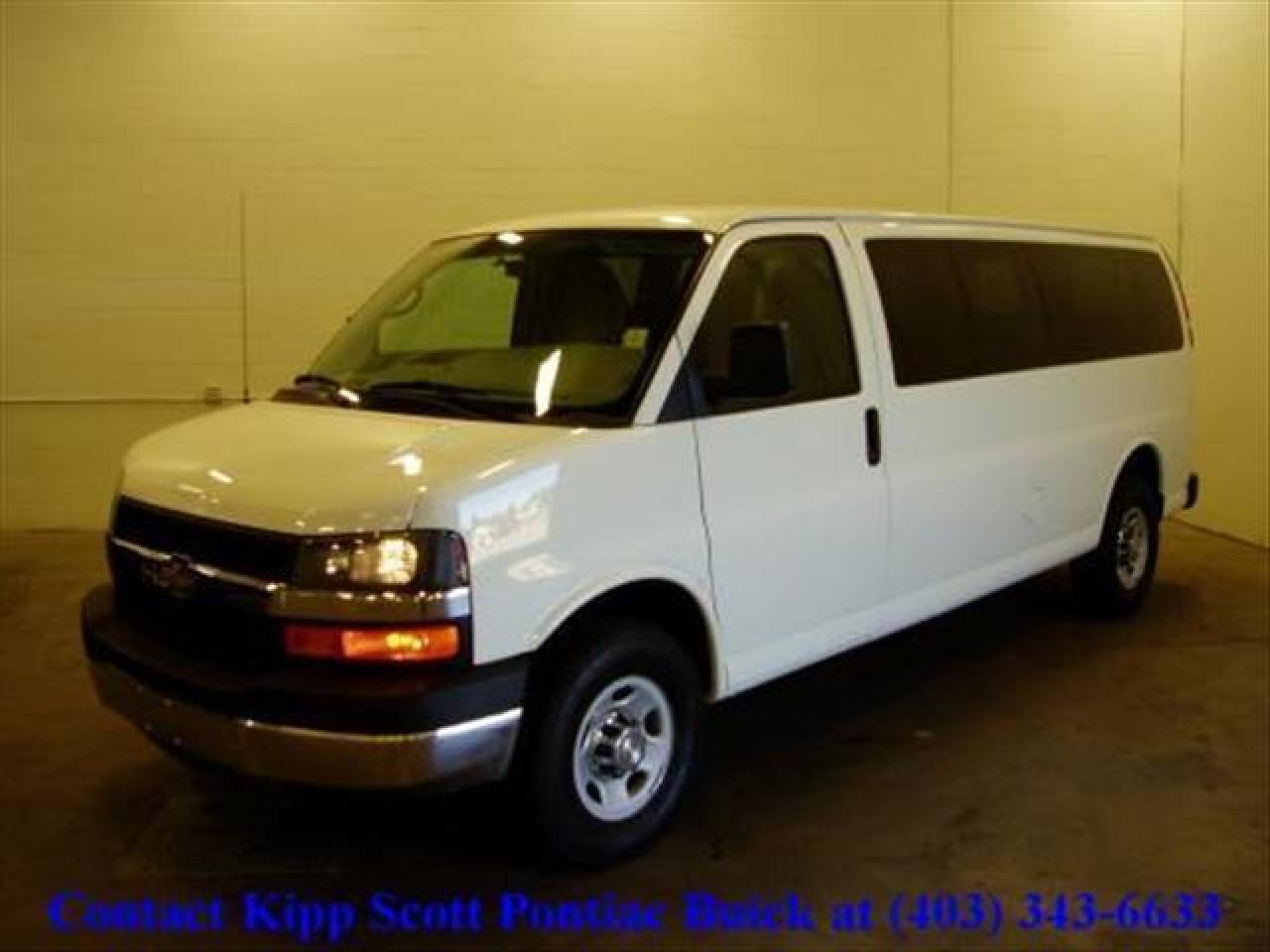 Used 2010 Chevrolet EXPRESS 3500 PASSENGER EXT WB for sale in Red Deer, AB