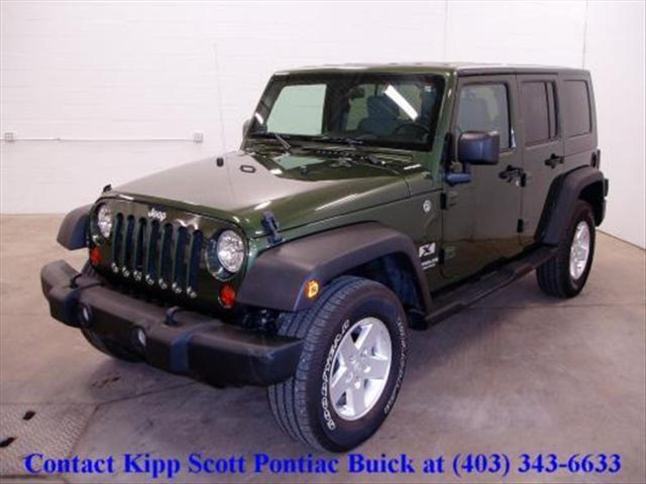 Used 2008 Jeep Wrangler Unlimited X for sale in Red Deer, AB