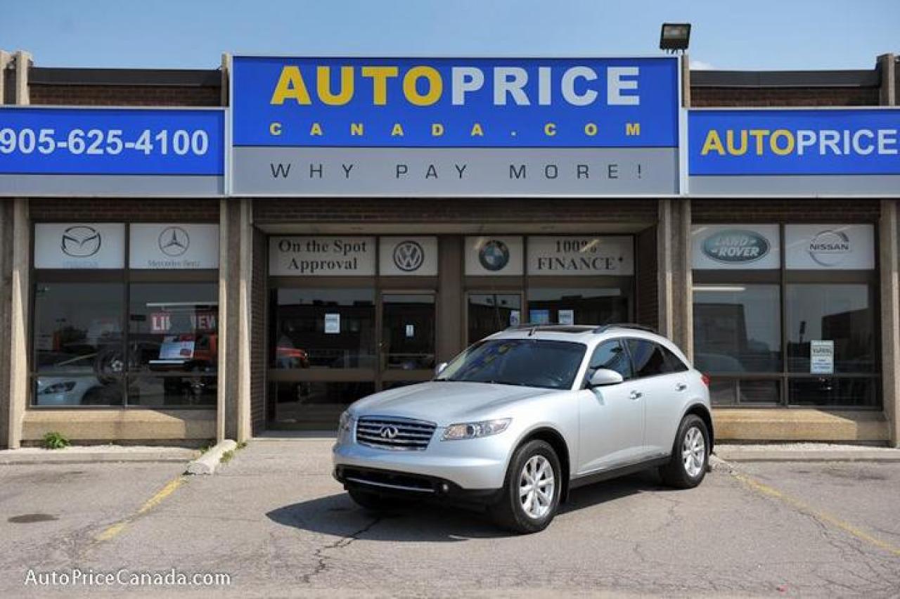 Used 2006 Infiniti FX35 NAVIGATION/DVD/REAR CAM/AWD for sale in Mississauga, ON