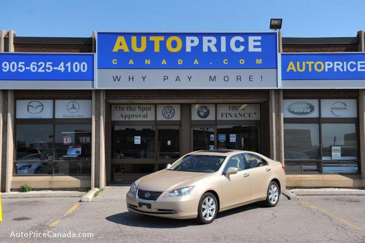 Used 2007 Lexus ES 350 LEATHER/SUNROOF/TRACTION/17ALL for sale in Mississauga, ON