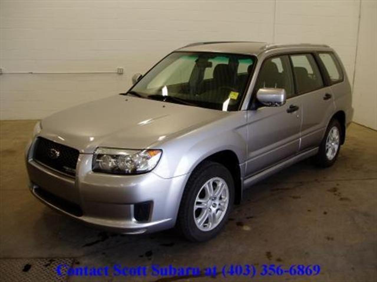 Used 2008 Subaru Forester Sports 2.5X PZEV for sale in Red Deer, AB