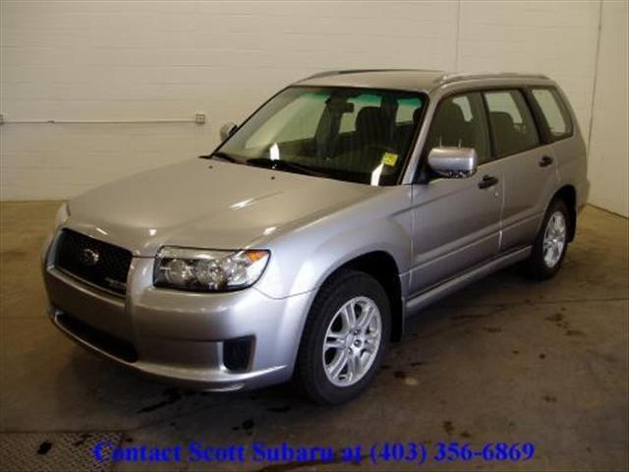 Used 2008 Subaru Forester Sports 2.5X PZEV for sale in Red Deer, AB
