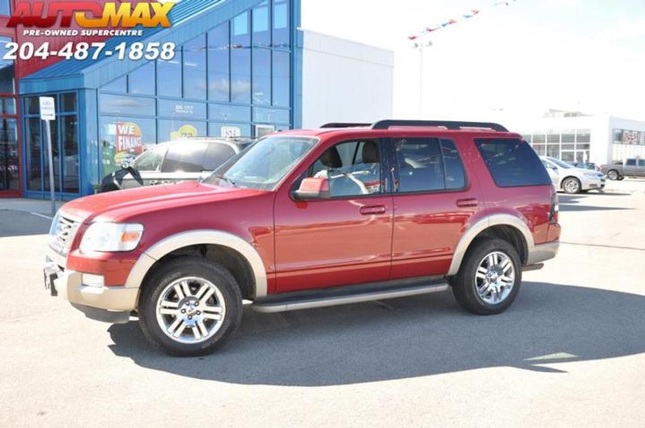 Wow whats not to love with this one. Could it be the chrome alloys, the two tone leather, the hands free Microsoft Sync system ot the TRI zone heating. Maybe its one of the other many features this immaculate Explorer has to offer. You have to drive this beauty to fully appreciate it call us today to schedual a test drive. Why settle for the minimum when you can get the MAXXXX! Call Automax today @ 487 1858