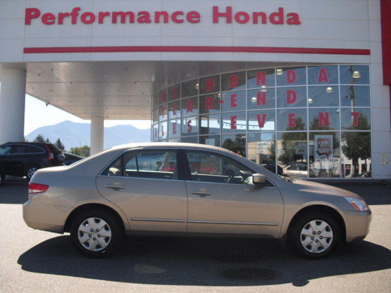 Used 2003 Honda Accord LX-G 5AT for sale in Chilliwack, BC