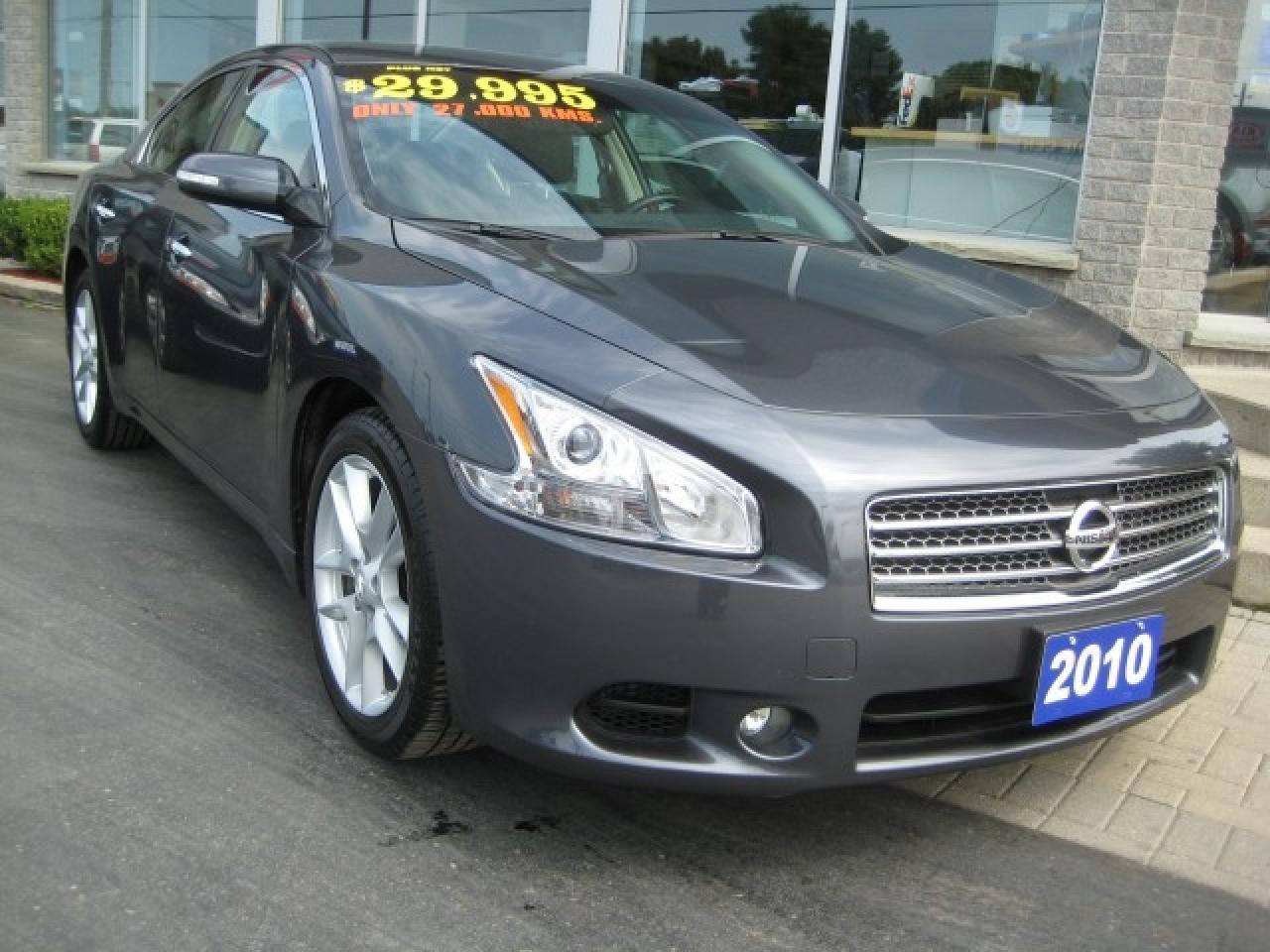 Used 2010 Nissan Maxima 3.5 SV LEATHER/SUNROOF for sale in Listowel, ON